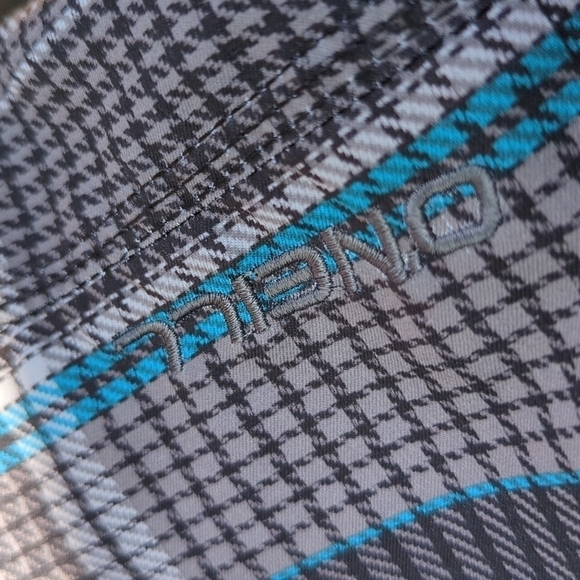 O’NEILL grey plaid hybrid shorts sz 34 - Picture 6 of 7